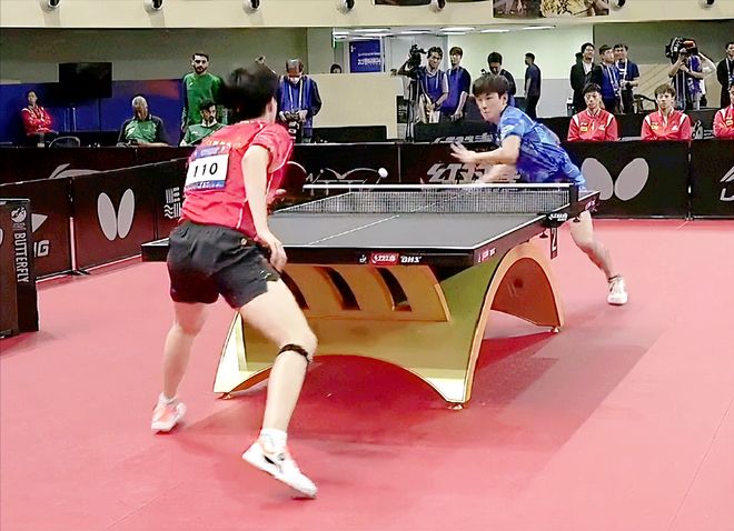 他在比赛过 他在比赛过